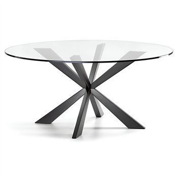 Mesa Spyder de Cattelan Italia. Muebles modernos italianos. Mesas redondas.