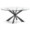 Mesa Spyder de Cattelan Italia. Muebles modernos italianos. Mesas redondas.