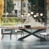 Mesa Spyder wood de Cattelan Italia. Muebles modernos italianos. Mesas de comedor.