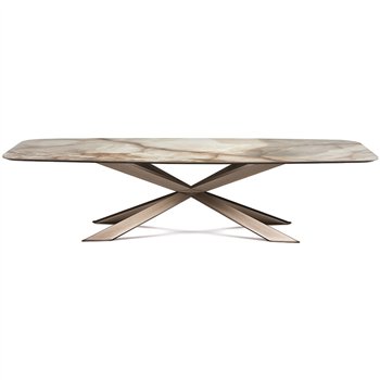 Mesa Spyder Keramik de Cattelan Italia. Mesas modernas para comedores.