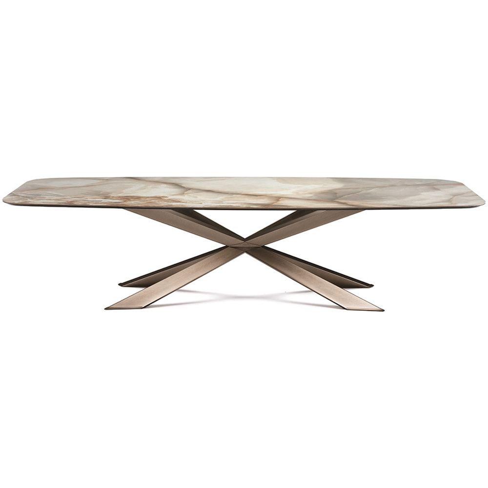 Mesa Spyder Keramik de Cattelan Italia. Mesas modernas para comedores.