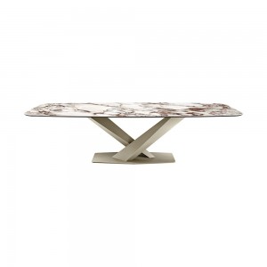 Mesa Stratos Keramik de Cattelan Italia. Mesa italiana.