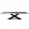 Mesa Tyron CrystalArt de Cattelan Italia. Mesa de cristal para comedor.