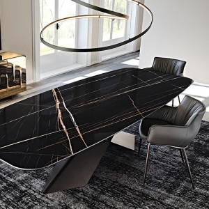 Mesa Tyron Keramik de Cattelan Italia. Mesas de comedor de diseño italiano.
