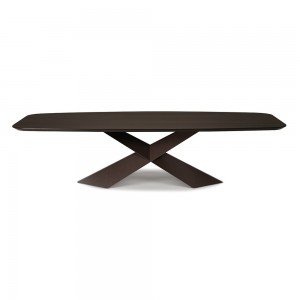 Mesa Tyron Wood de Cattelan Italia. Mesas de madera. Mesas de comedor.