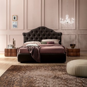 Cama Veneziano de Tonin casa. Muebles modernos de hogar.