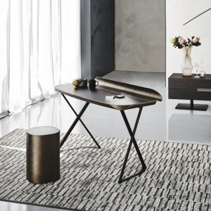 Escritorio Cocoon Leather de Cattelan Italia. Escritorio de diseño moderno.