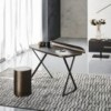 Escritorio Cocoon Leather de Cattelan Italia. Escritorio de diseño moderno.