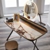 Tocador Cocoon Trousse Keramik de Cattelan Italia. Tocador de maquillaje moderno.