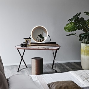 Tocador Cocoon Trousse Keramik de Cattelan Italia. Tocador de maquillaje moderno.