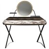 Tocador Cocoon Trousse Keramik de Cattelan Italia. Tocador de maquillaje moderno.