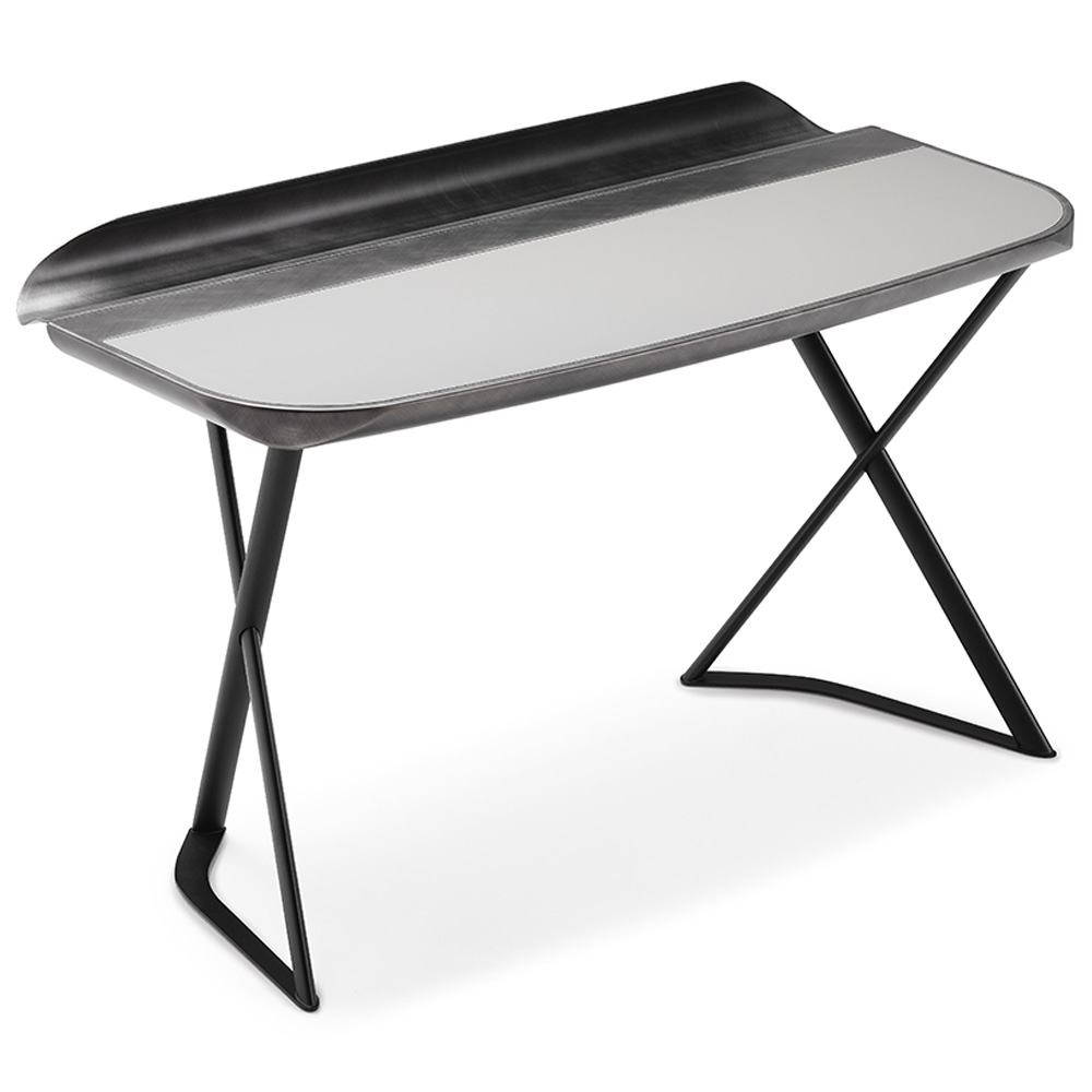 Escritorio Cocoon Leather de Cattelan Italia. Escritorio de diseño moderno.