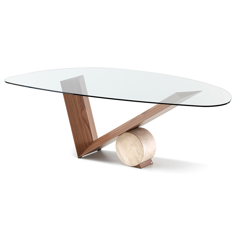 Mesa Valentino de Cattelan Italia. Muebles modernos italianos. Mesas modernas.