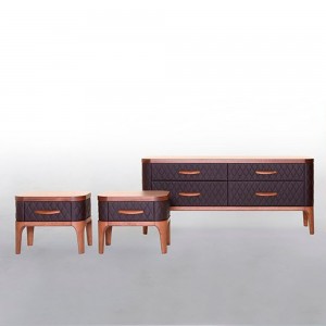 Mesita noche Tiffany de Tonin Casa. Muebles modernos italianos.