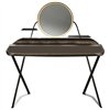 Tocador Cocoon Trousse Leather de Cattelan Italia. Tocador moderno para dormitorio.