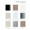 Mesa Blade Redondeada de Tonin casa. Muebles modernos de hogar.
