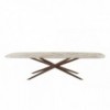 Mesa Blade Redondeada de Tonin casa. Muebles modernos de hogar.
