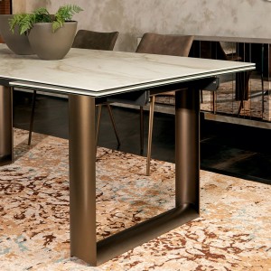 Mesa Cube Extensible de Tonin casa. Muebles modernos de hogar.