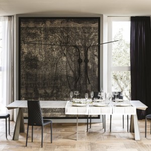 Consola Convivium de Cattelan Italia. Consolas de recibidor modernas.