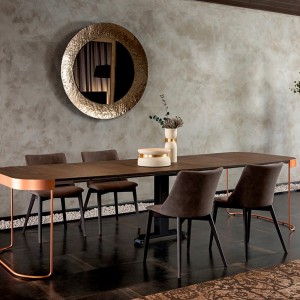 Consola Cora Extensible de Tonin casa. Diseño versatil y moderno.