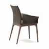 Silla Arcadia con brazos de Cattelan Italia. Sillas de diseño moderno.