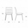 Silla Daddy de Tonin casa. Muebles modernos de hogar.