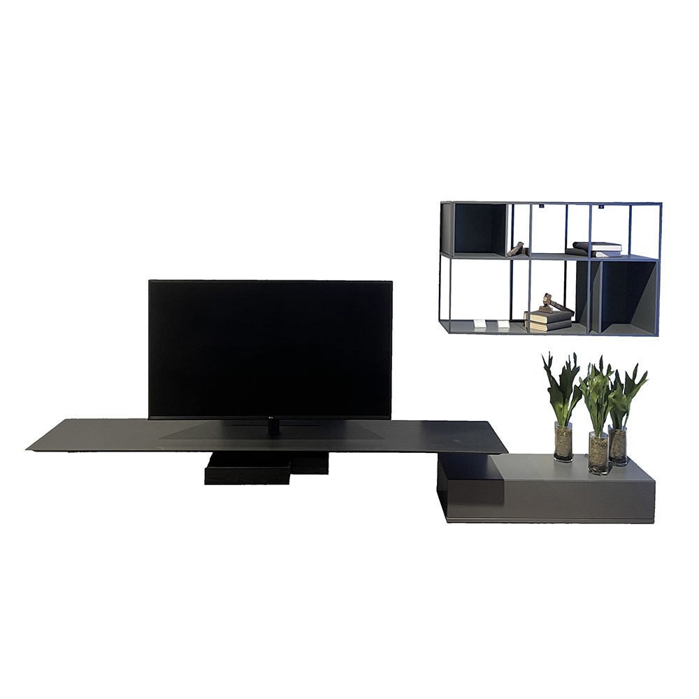 Moderna consola multimedia Connect para salón de Extendo.