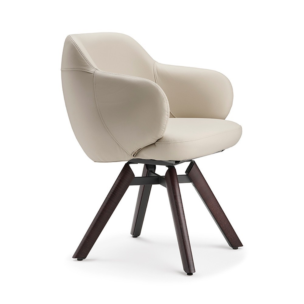 Silla Bombé de Cattelan Italia. Sillas tapizadas. Sillas para comedor.