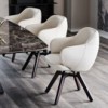 Silla Bombé de Cattelan Italia. Sillas tapizadas. Sillas para comedor.