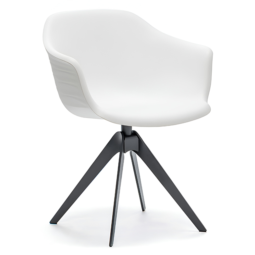 Sillón Indy de Cattelan Italia. Butacas de diseño fijas o giratorias.