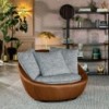 Sillón Doppio Sogno de Tonin casa. Muebles modernos de hogar.