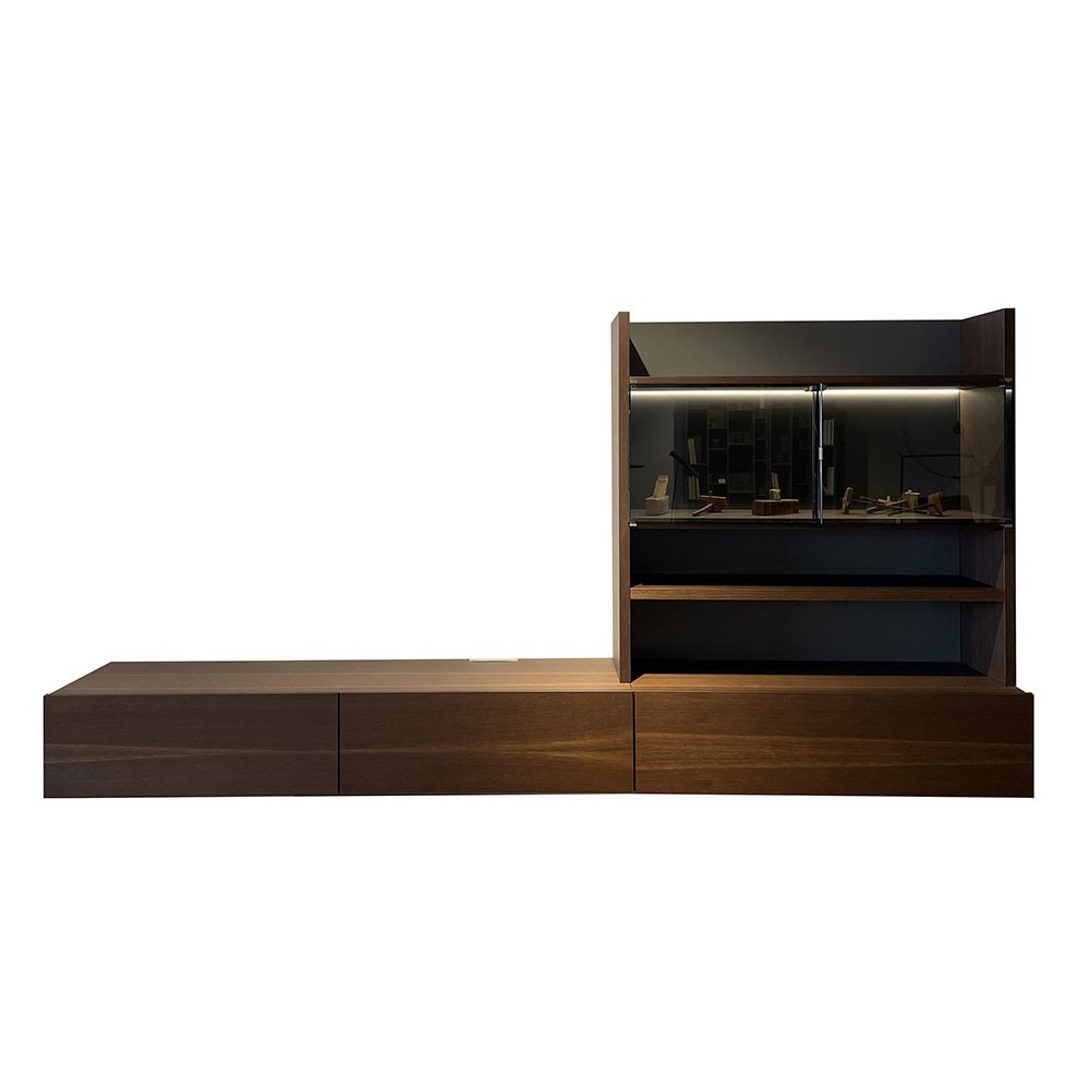 Moderna composición de muebles TV de oferta de la firma italiana Missuraemme.