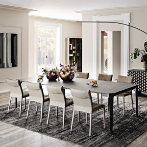 Silla Isabel Italia de Cattelan. Sillas tapizada. Sillas para comedor.