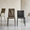 Silla Isabel Italia de Cattelan. Sillas tapizada. Sillas para comedor.