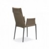 Silla Isabel ML Alta Brazosde Cattelan Italia. Sillas  de diseño moderno.