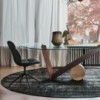 Silla Kelly de Cattelan Italia. Silla multifuncional. Sillas giratorias.