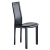 Silla Lara de Cattelan Italia. Sillas tapizada en cuero. Sillas de diseño.