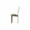 Silla Lara de Cattelan Italia. Sillas tapizada en cuero. Sillas de diseño.