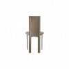 Silla Lara de Cattelan Italia. Sillas tapizada en cuero. Sillas de diseño.