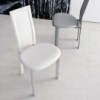 Silla Lara de Cattelan Italia. Sillas tapizada en cuero. Sillas de diseño.