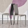 Silla Nina Italia de Cattelan. Sillas de diseño italiano. Sillas de cuero.