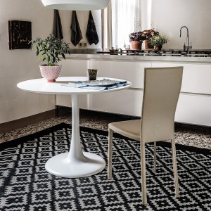 Silla Nina Italia de Cattelan. Sillas de diseño italiano. Sillas de cuero.