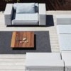 Mesa baja: Iroko