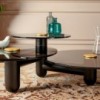 Mesa de centro Cosmo de Tonin casa. Muebles modernos de hogar.