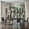 Silla Norma ML de Cattelan Italia. Silla de acero. Sillas de comedor.