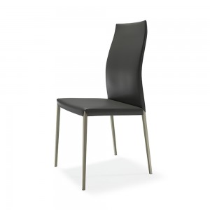 Silla Norma ML Couture de Cattelan Italia. Silla de acero. Sillas de diseño.