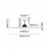 Ventilador Mini Just Fan Faro Barcelona