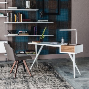 Silla Tyler de Cattelan Italia. Sillas de diseño moderno. Sillas giratorias.