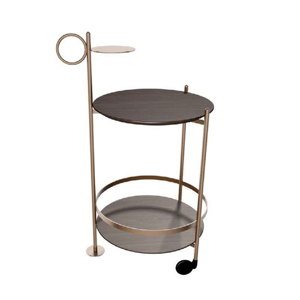 Carrito Oblò de Tonin casa. Muebles modernos de hogar.