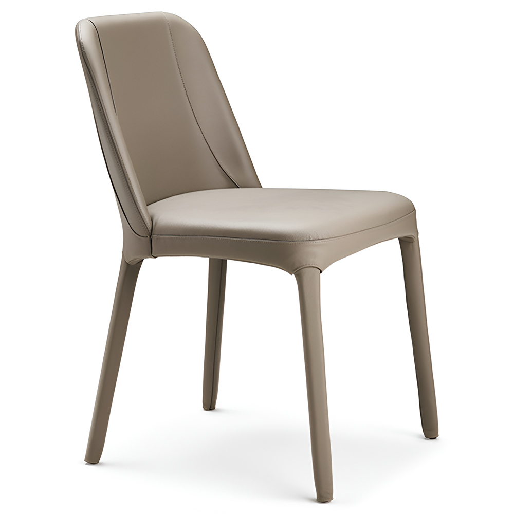 Silla Wilma de Cattelan Italia. Silla de acero tapizada. Sillas de diseño.